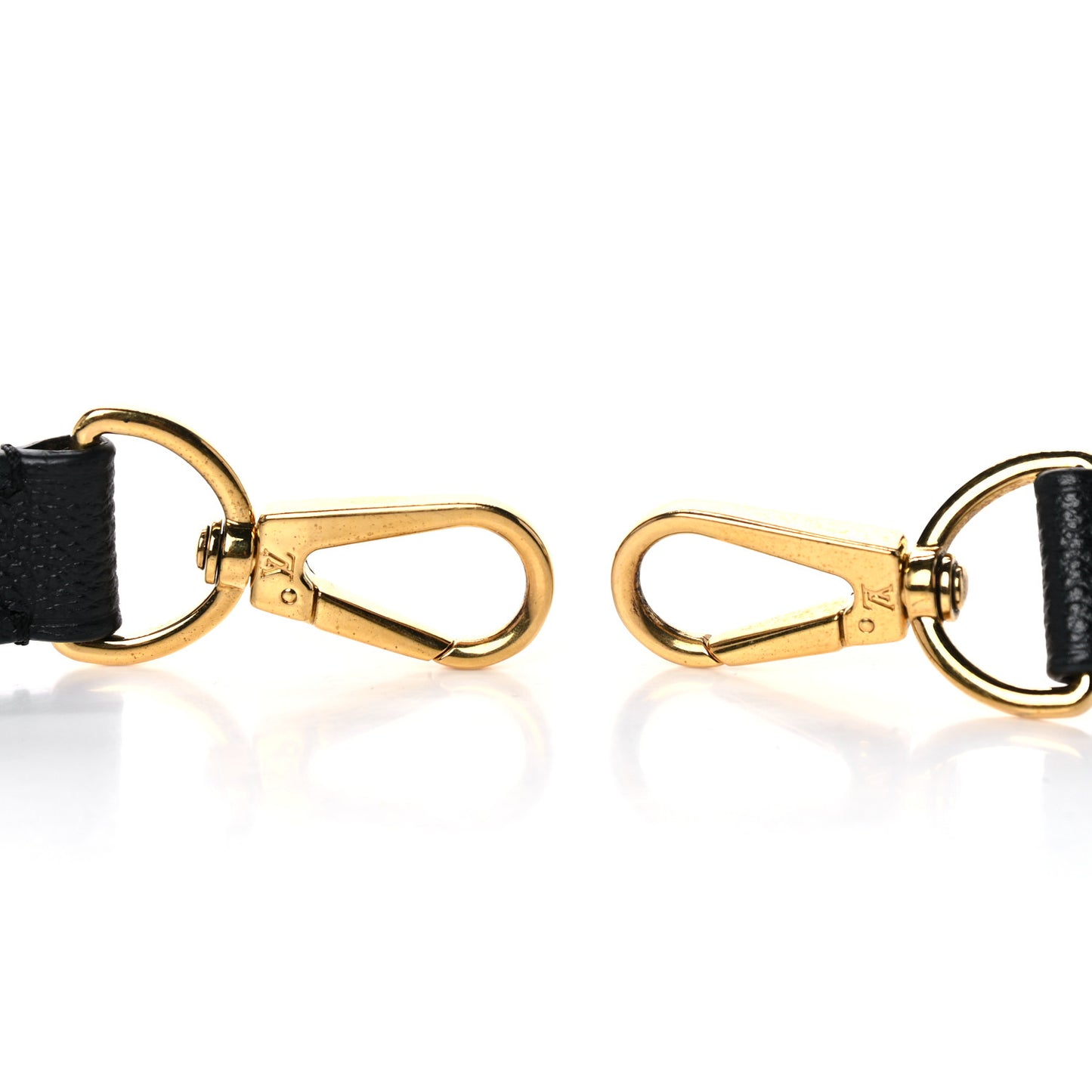 Calfskin Bagatelle Shoulder Strap Black