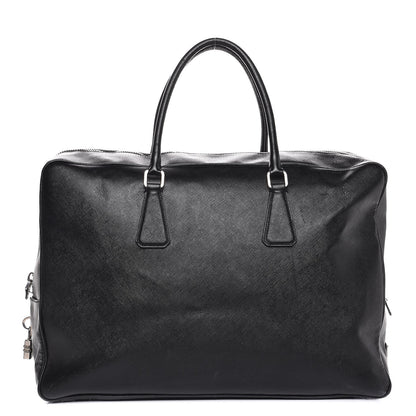 Prada Saffiano Travel Bag Nero Black 1 of 16