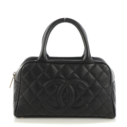 Chanel Caviar Quilted Small Bowler Black 1 of 7