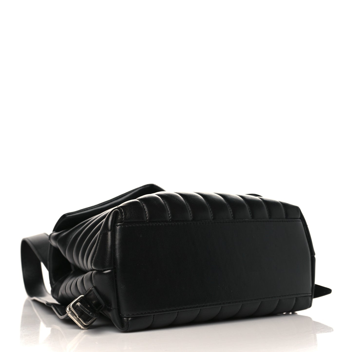 Calfskin Y Quilted Monogram Small Loulou Backpack Black
