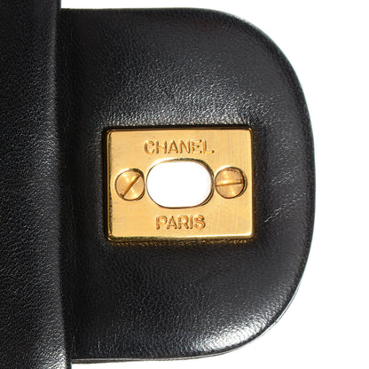 Chanel Lambskin Medium Double Flap Black 9 of 9