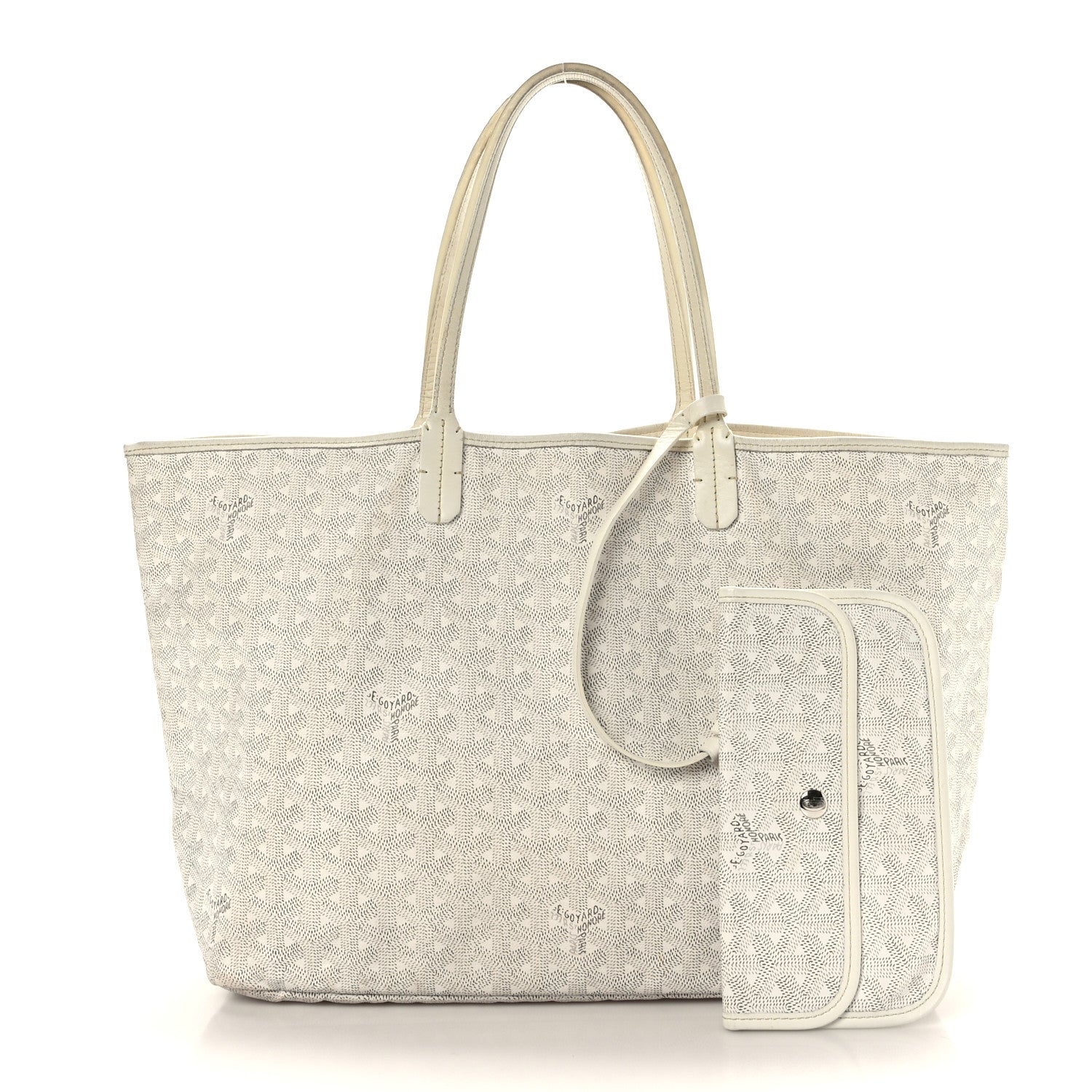 Goyard Goyardine Saint Louis PM White 1 of 11