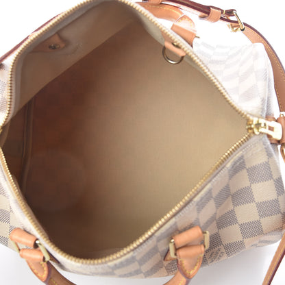 Louis Vuitton Damier Azur Speedy Bandouliere 30 5 of 14