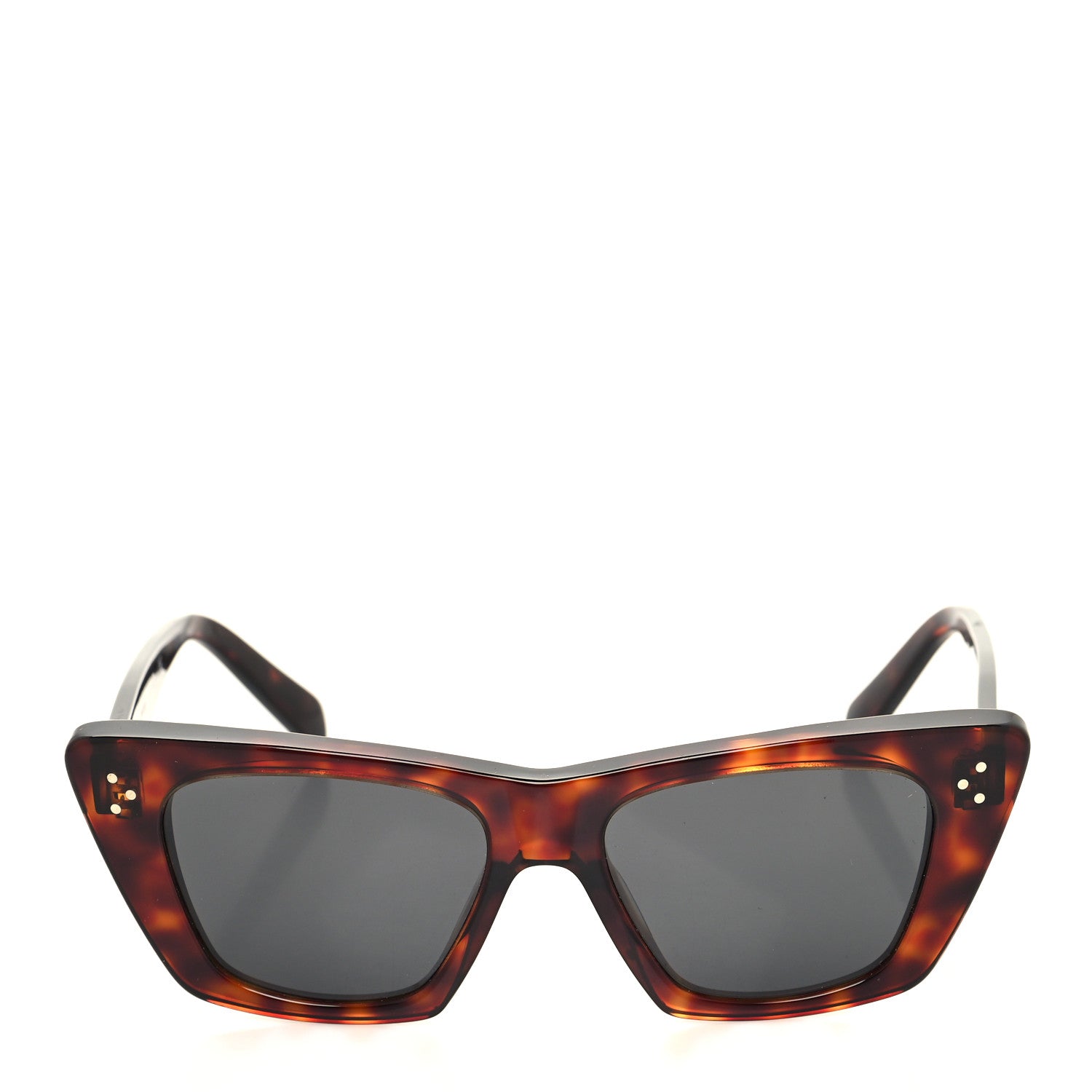 Celine Acetate Cat Eye Sunglasses CL40187I Dark Havana 2 of 7