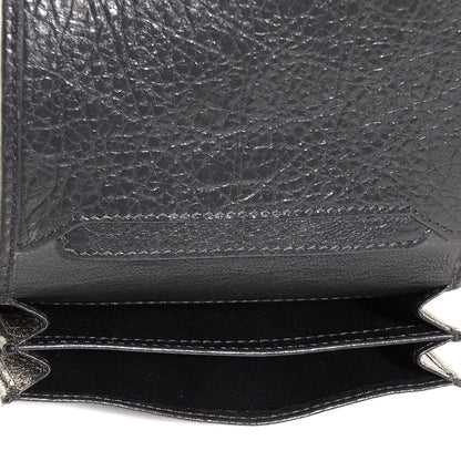 Balenciaga Agneau Classic Hardware Card Case Gris Fossile 6 of 9