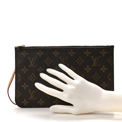 Louis Vuitton Monogram Neverfull MM GM Pochette 2 of 6