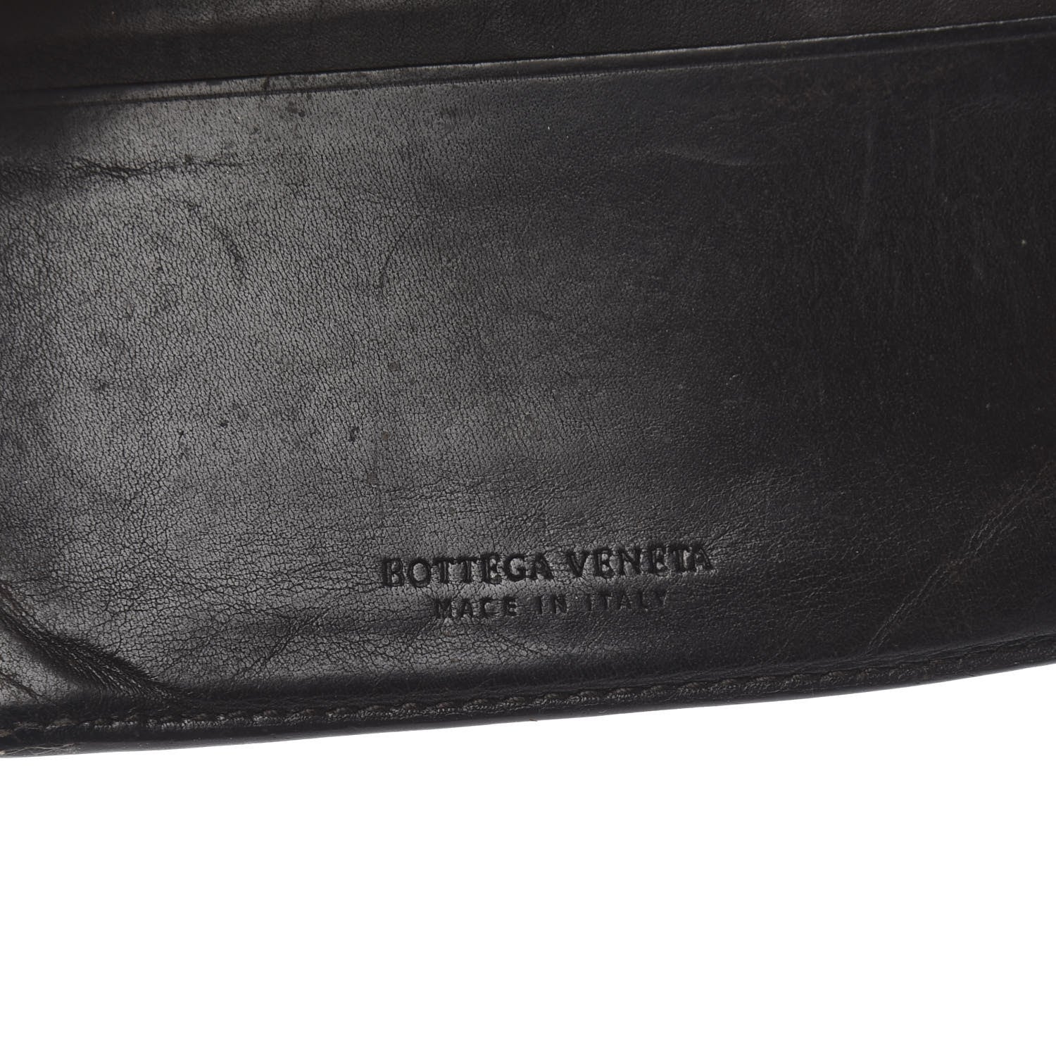 Bottega Veneta Nappa Intrecciato Bi-Fold Wallet Ebano 5 of 7