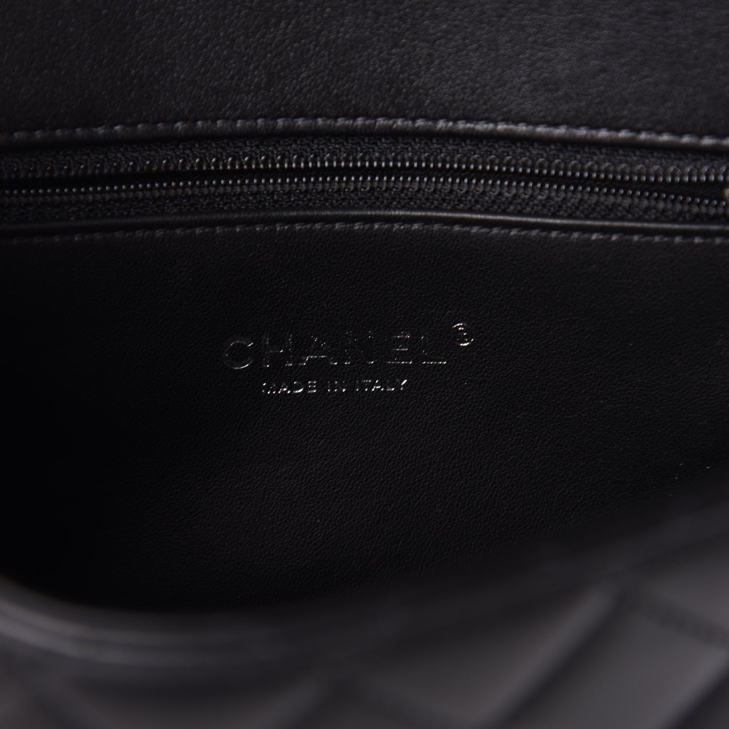 Chanel Lambskin Quilted Small CC Filigree Flap Black 6 of 10