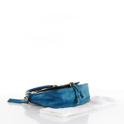 Chloe Calfskin Mini Marcie Satchel Laguna Blue 4 of 9