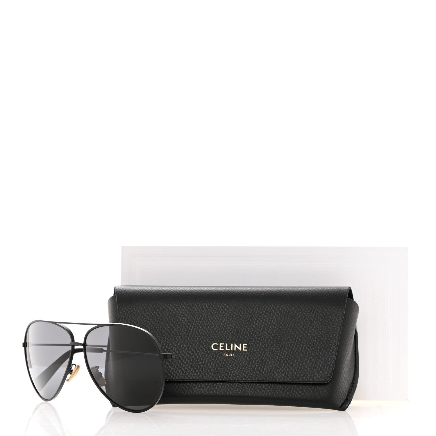 Celine Aviator Sunglasses CL 40062U Black 7 of 7