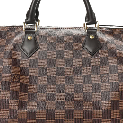 Louis Vuitton Damier Ebene Speedy 35 8 of 11