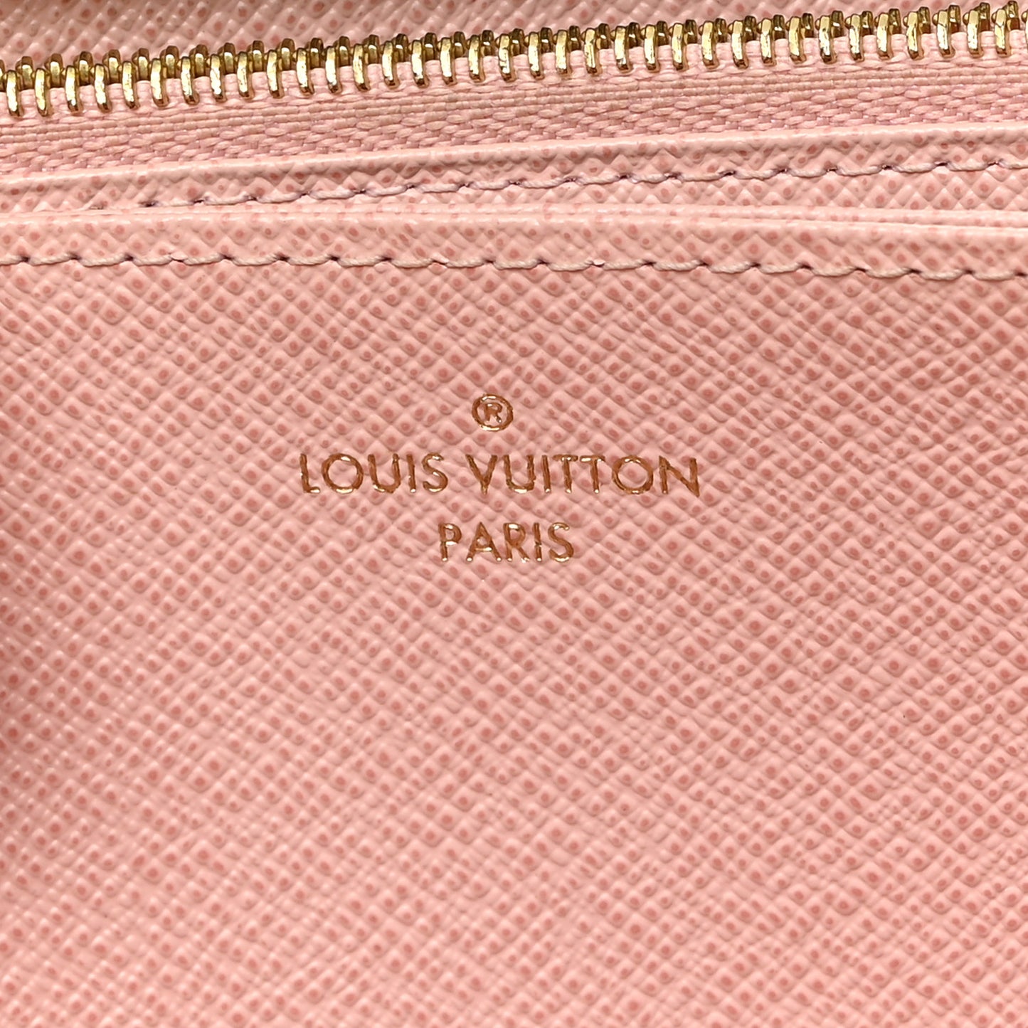 Monogram Zippy Wallet Rose Ballerine