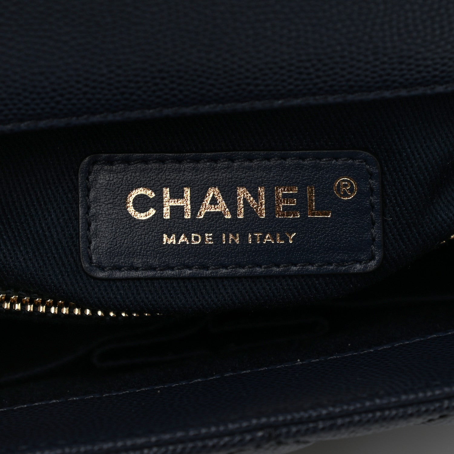 Chanel Caviar Quilted Small Coco Handle Flap Navy 6 of 11