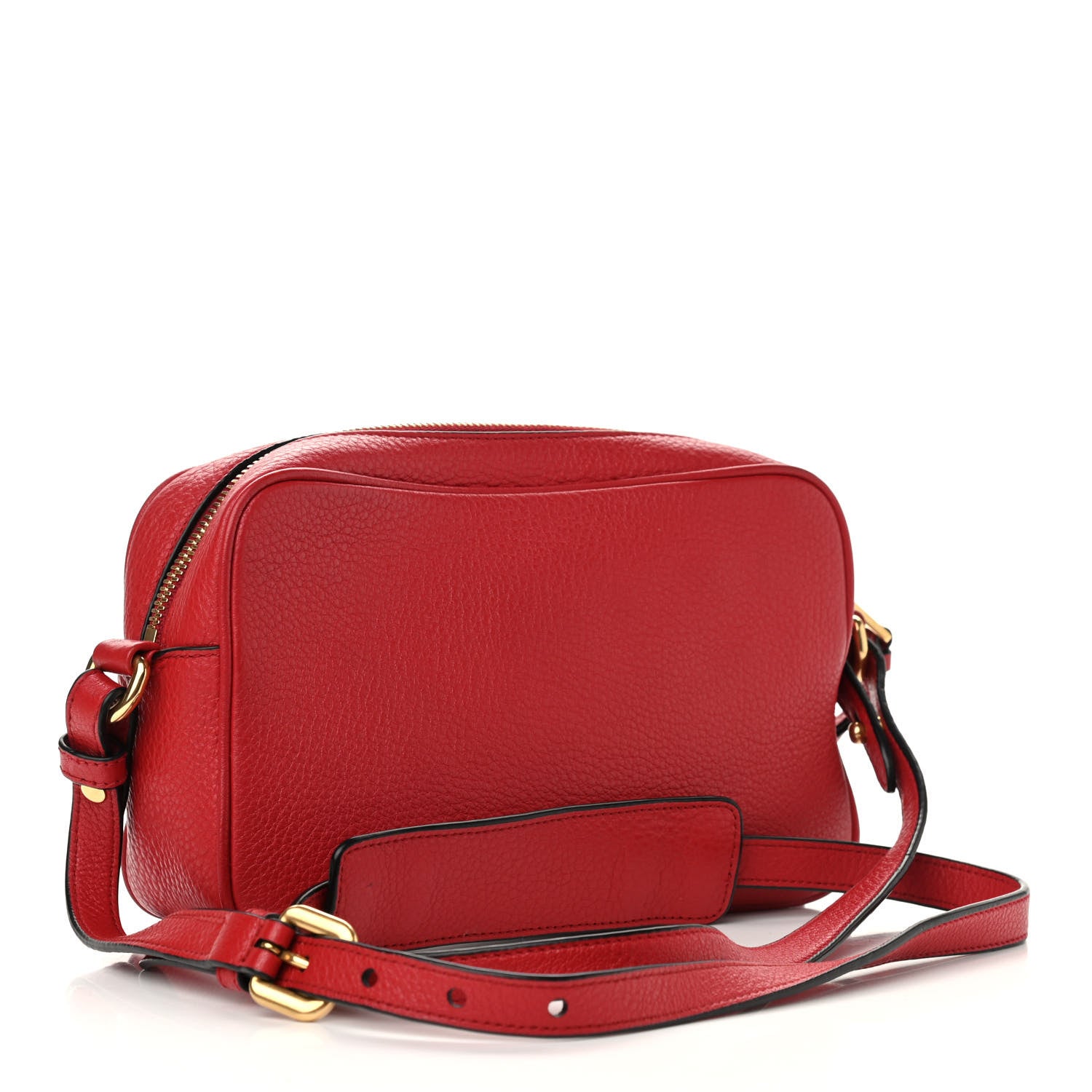 Prada Vitello Phenix Camera Bag Rosso 3 of 9