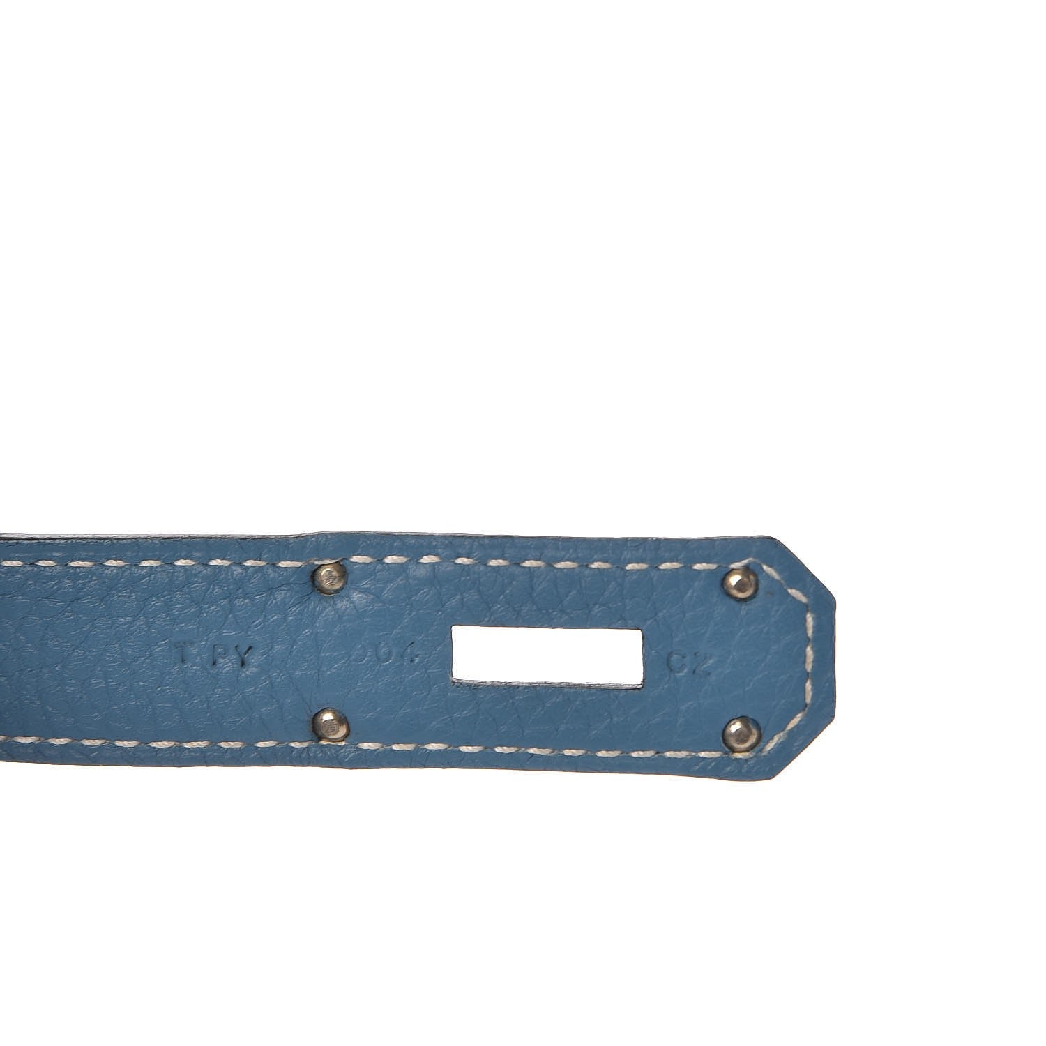 Hermes Taurillon Clemence Jypsiere 31 Blue Jean 6 of 8