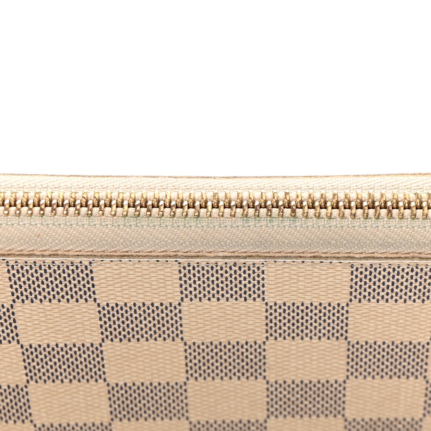 Louis Vuitton Damier Azur Clemence Wallet Rose Ballerine 8 of 11