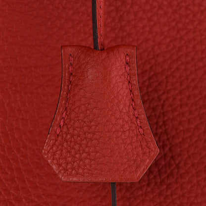 Hermes Togo Birkin 35 Rouge Casaque 12 of 29