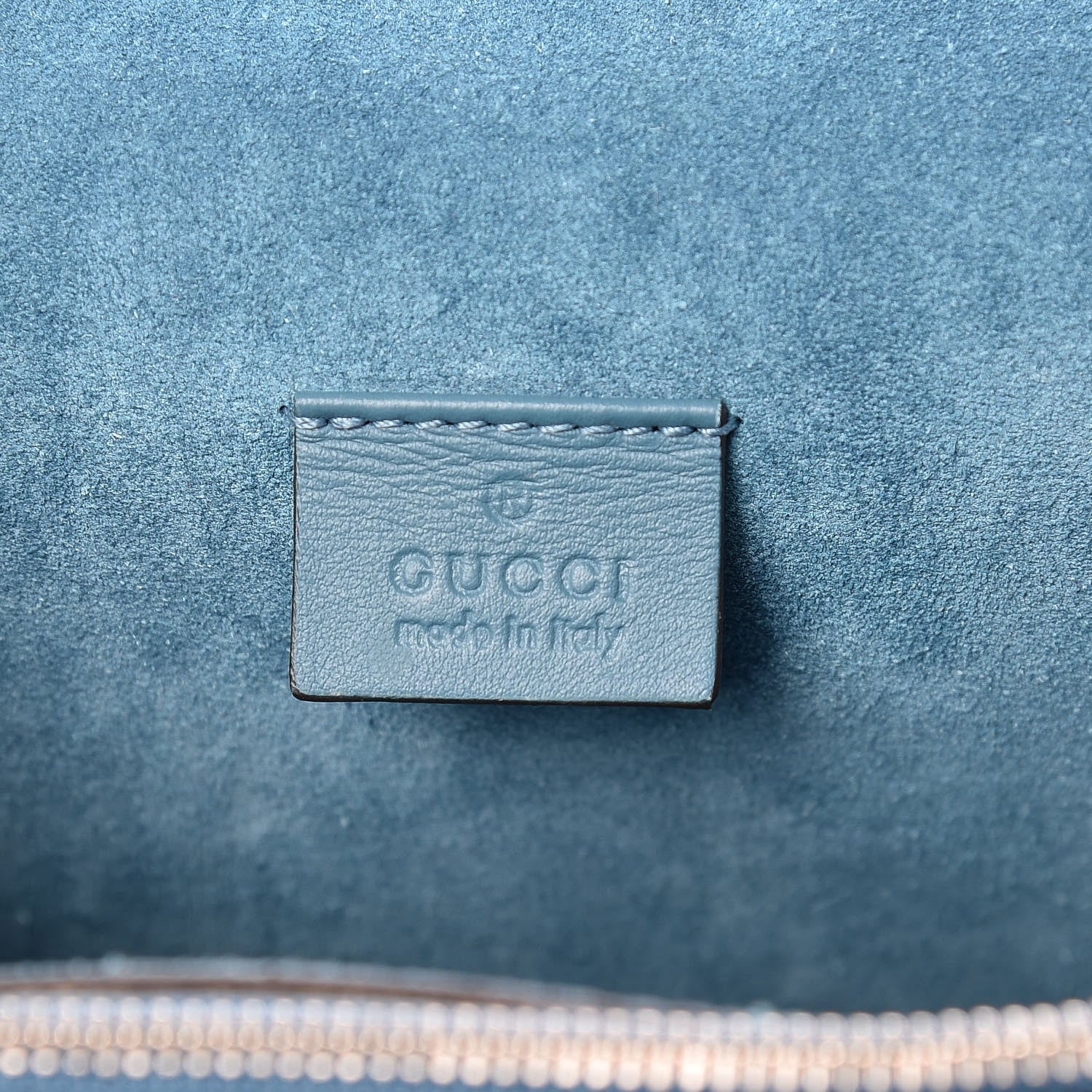 Gucci GG Supreme Monogram Angry Cat Embroidered Medium Dionysus Shoulder Bag Beige Ultramarine 6 of 9