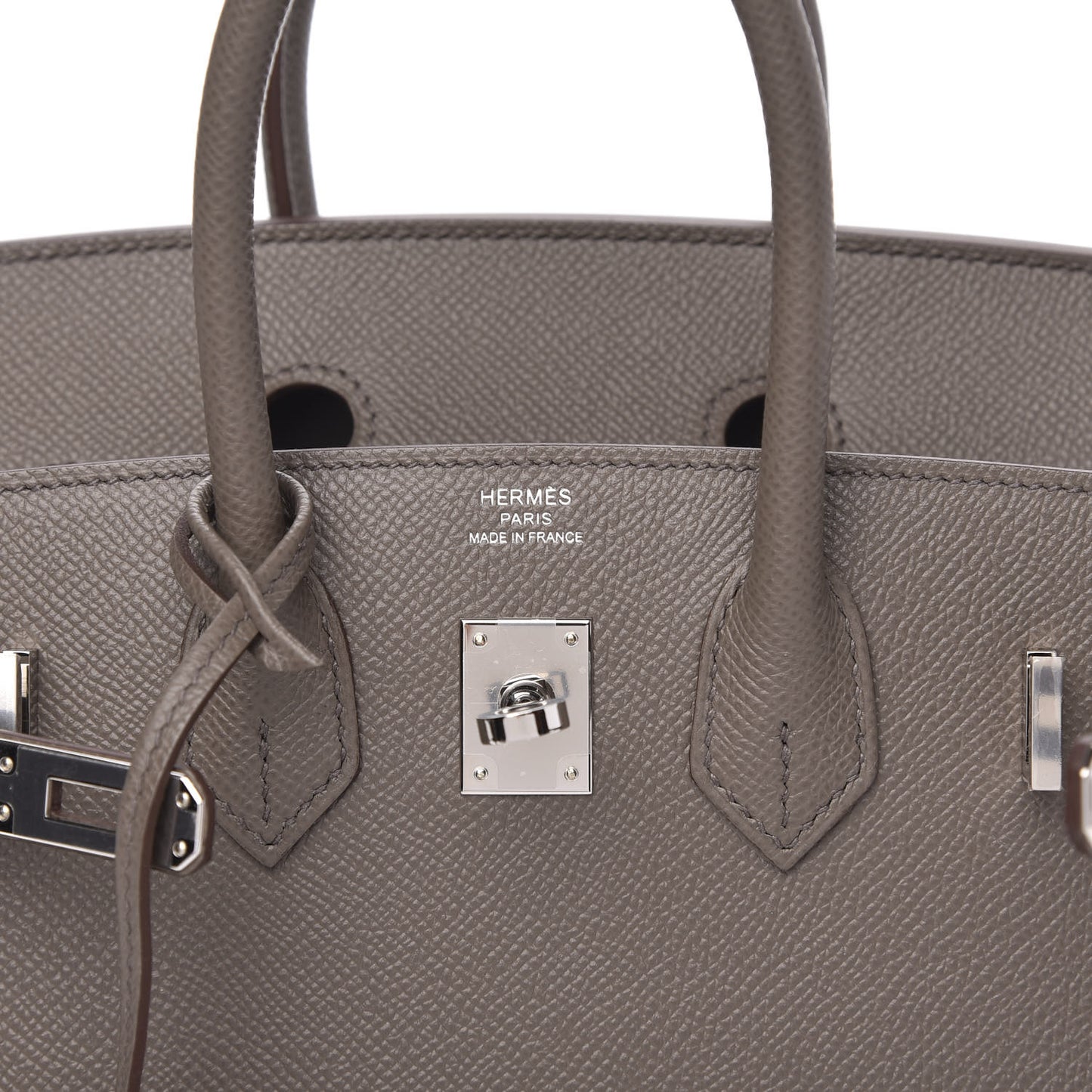 Epsom Birkin Sellier 25 Etain