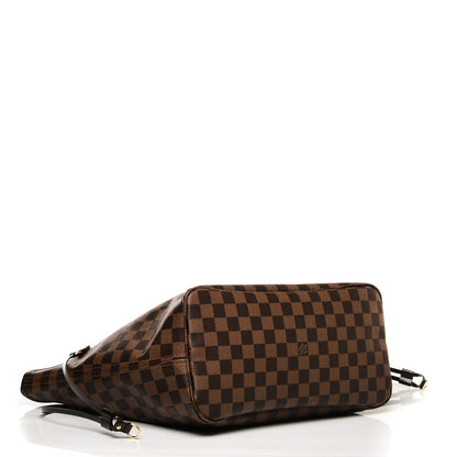 Louis Vuitton Damier Ebene Neo Neverfull MM Rose Ballerine 4 of 7