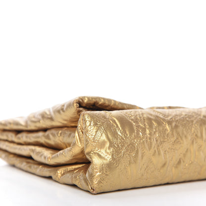 Louis Vuitton Jacquard Quilted Monogram Limelight Clutch PM Gold 6 of 10