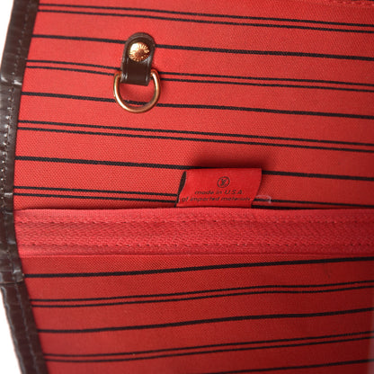 Louis Vuitton Damier Ebene Neo Neverfull MM 7 of 11