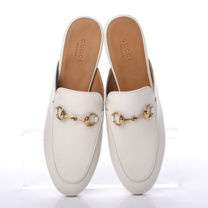 Gucci Malaga Kid Womens Princetown Slippers 37 Mystic White 5 of 11