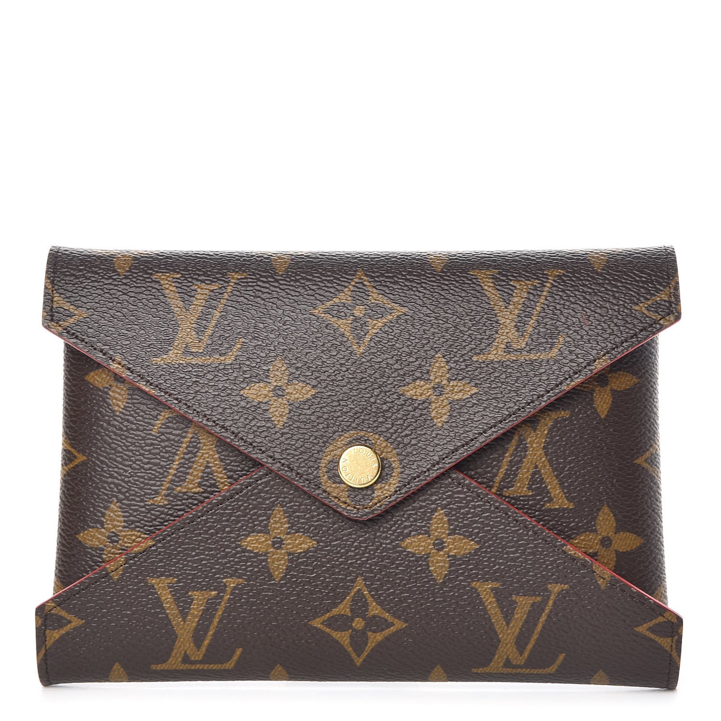 Monogram Medium Kirigami Pochette Insert Coquelicot