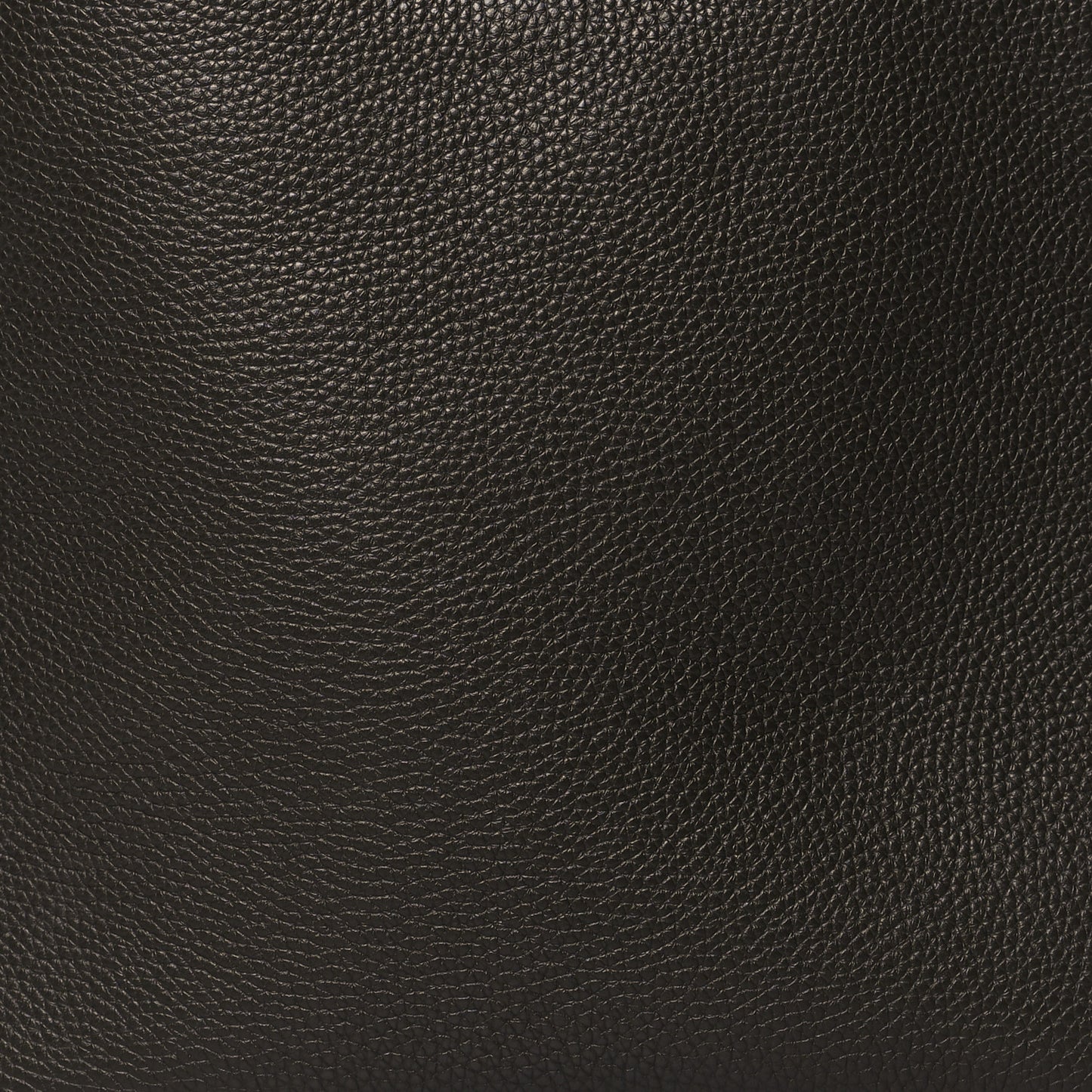 Pebbled Calfskin Alix Padlock Zip Hobo Bag Brown