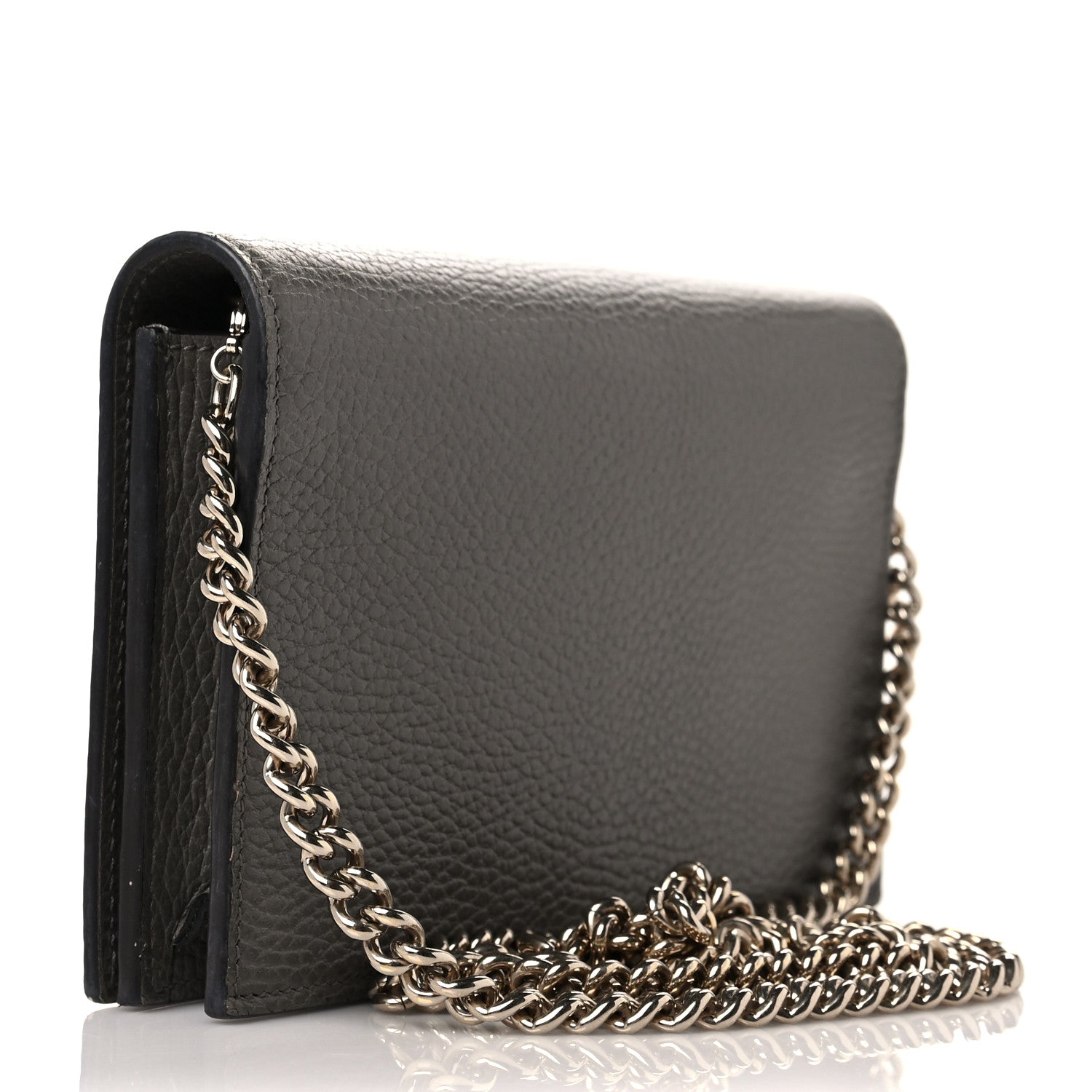 Gucci Dollar Calfskin Medium Betty Chain Wallet Loess 3 of 9