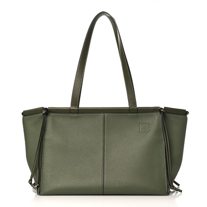 Loewe Soft Grained Calfskin Small Cushion Tote Avocado 1 of 8