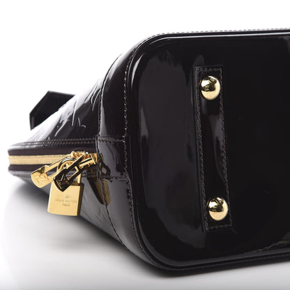 Louis Vuitton Vernis Alma PM Amarante 9 of 10