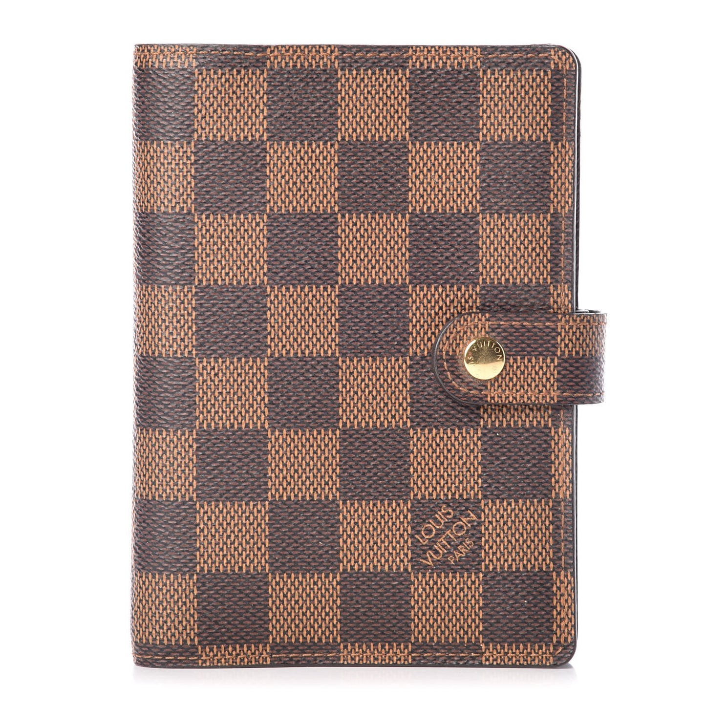 Damier Ebene Small Ring Agenda Cover