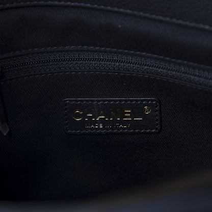 Chanel Iridescent Caviar Chic Quilt Tote Black 8 of 11