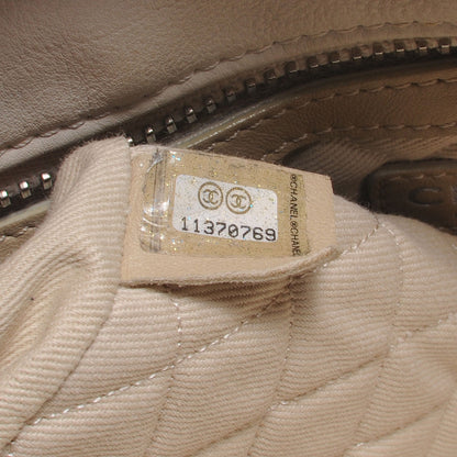 Chanel Calfskin Small CC Bowler White 7 of 7