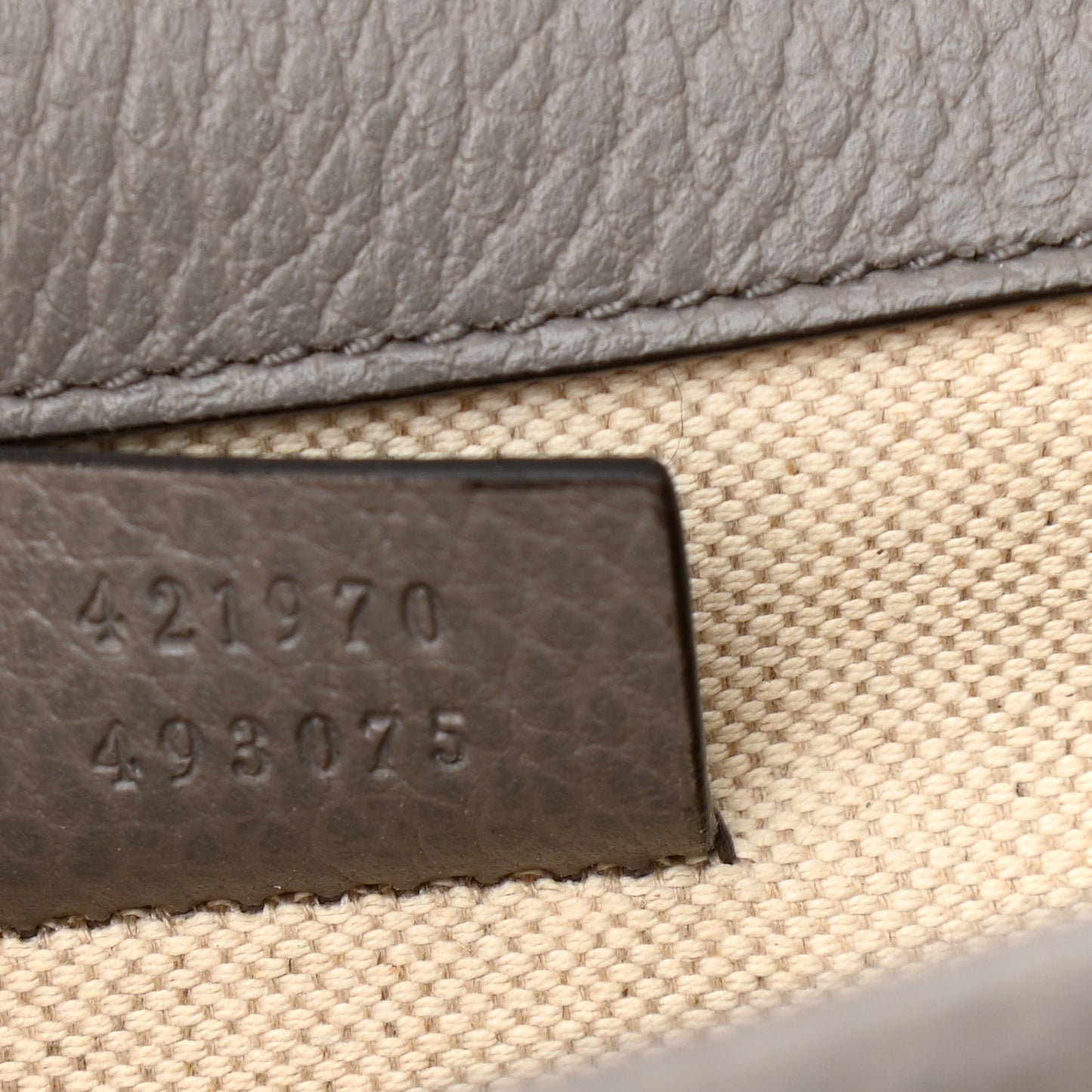 Calfskin Mini Dionysus Shoulder Bag Dusty Grey
