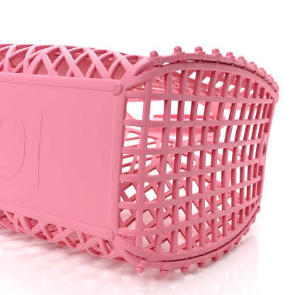 Fendi Recycled Plastic Vitello Liberty Matte Medium Fendi Basket Rosa 10 of 10