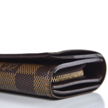 Louis Vuitton Damier Ebene Porte-Monnaie Tresor Wallet 9 of 9