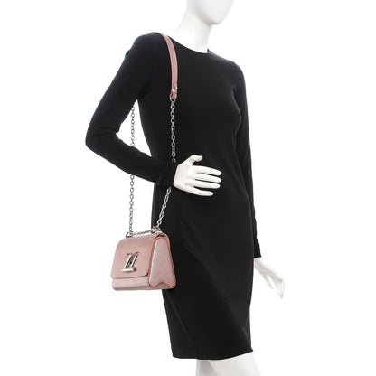 Louis Vuitton Epi Twist Shoulder Bag PM Rose Gold 2 of 8