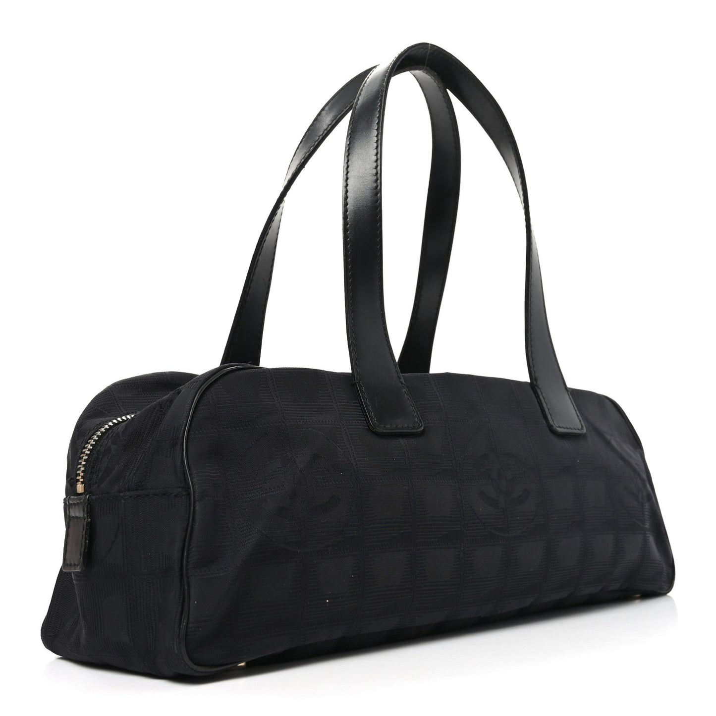 Nylon Travel Bowler Black