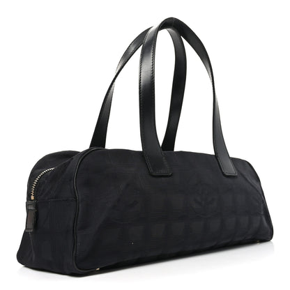 Chanel Nylon Travel Bowler Black 3 of 10