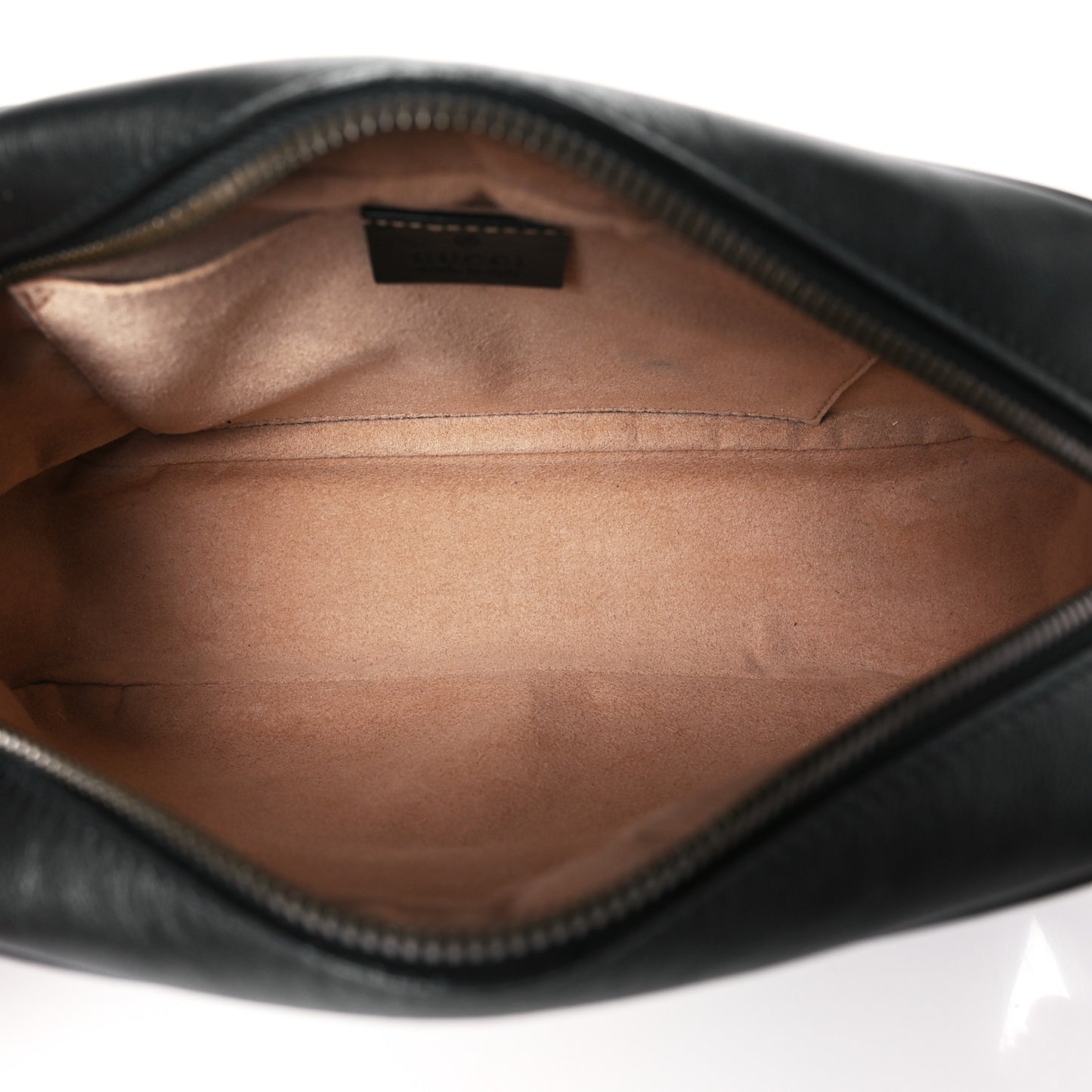 Calfskin Matelasse Small GG Marmont Chain Shoulder Bag Black