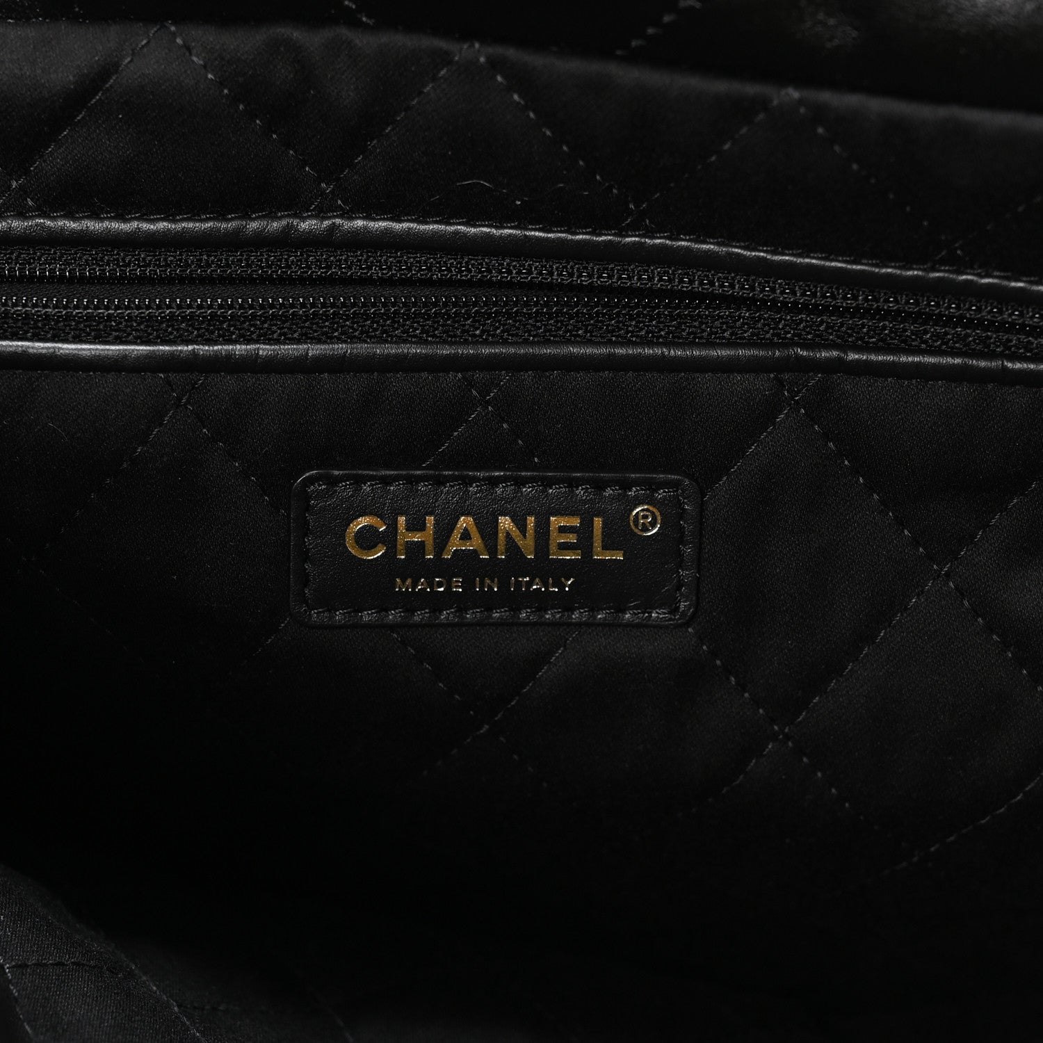 Chanel Calfskin Quilted Small Chanel 22 Black 7 of 12