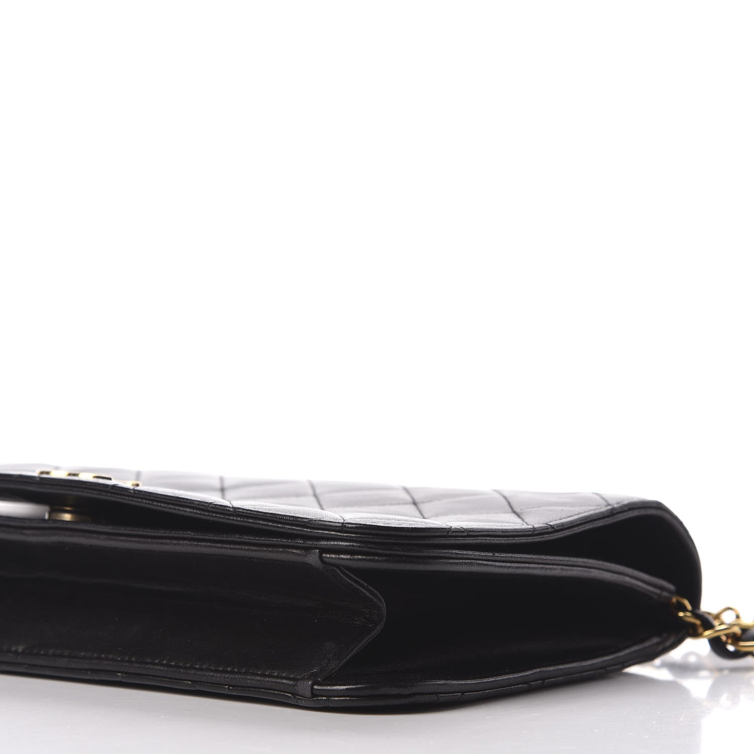Chanel Lambskin Quilted Small Single Flap Black 6 of 12