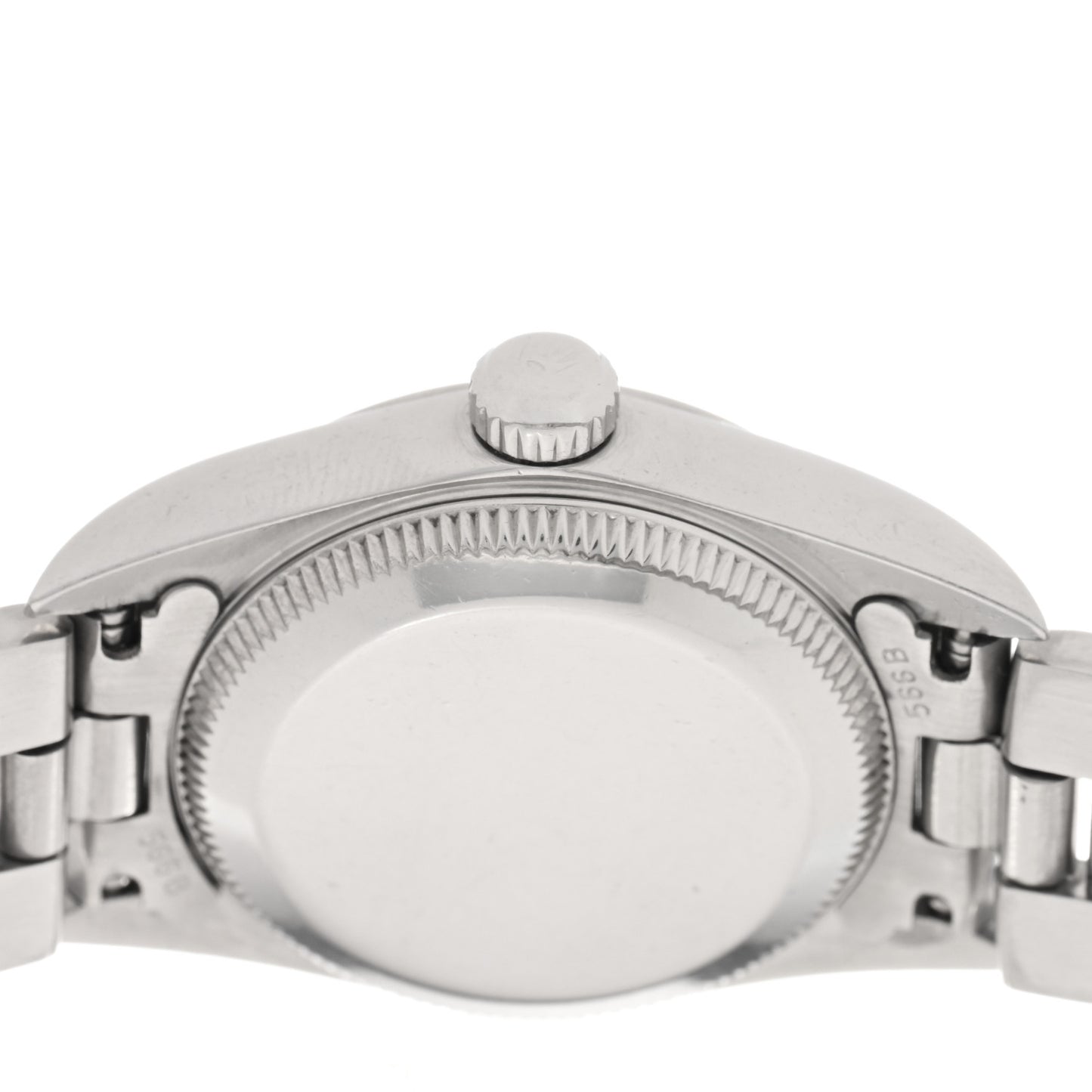 Stainless Steel 24mm Oyster Perpetual Watch Pink 76080