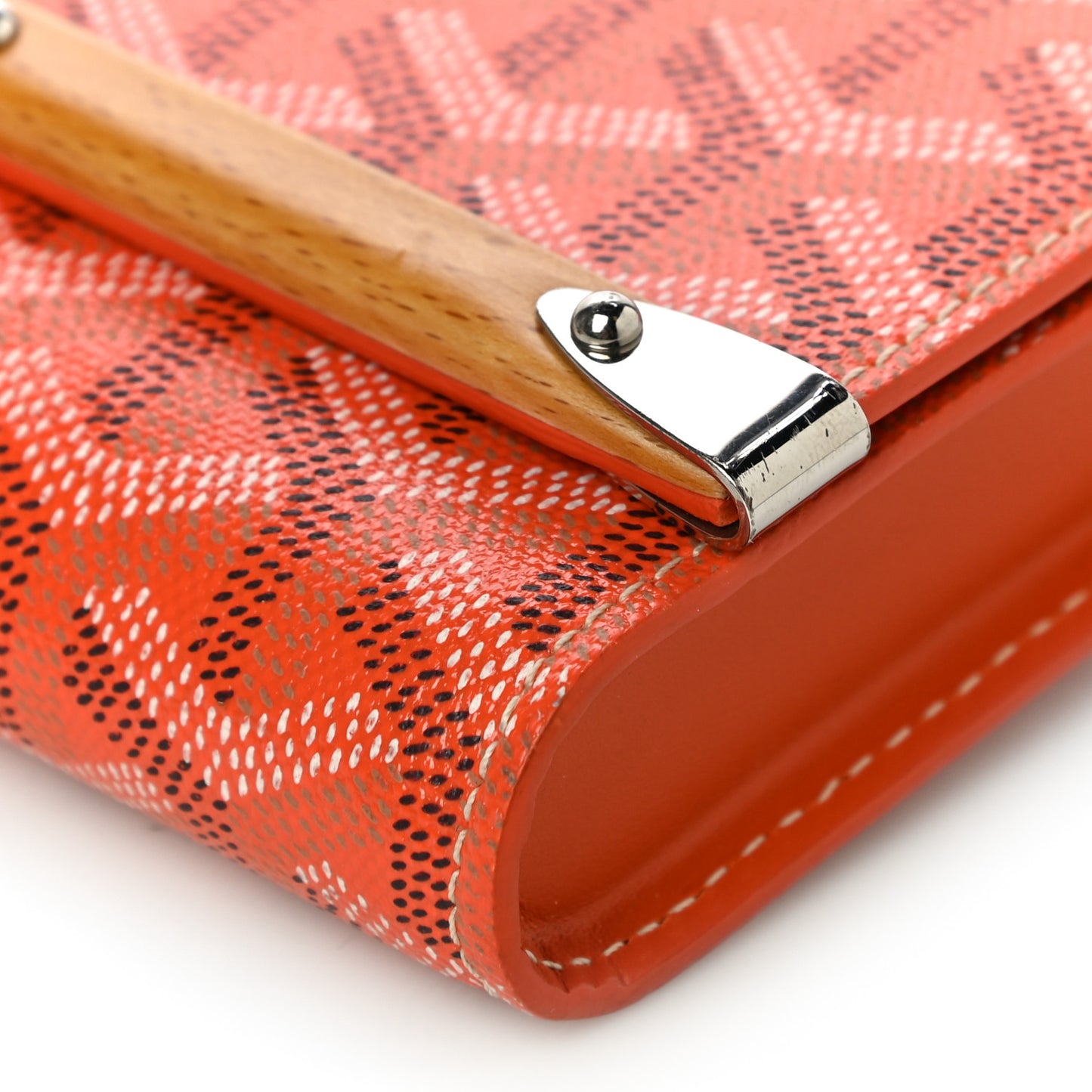 Goyardine Monte Carlo Mini Phone Case Orange