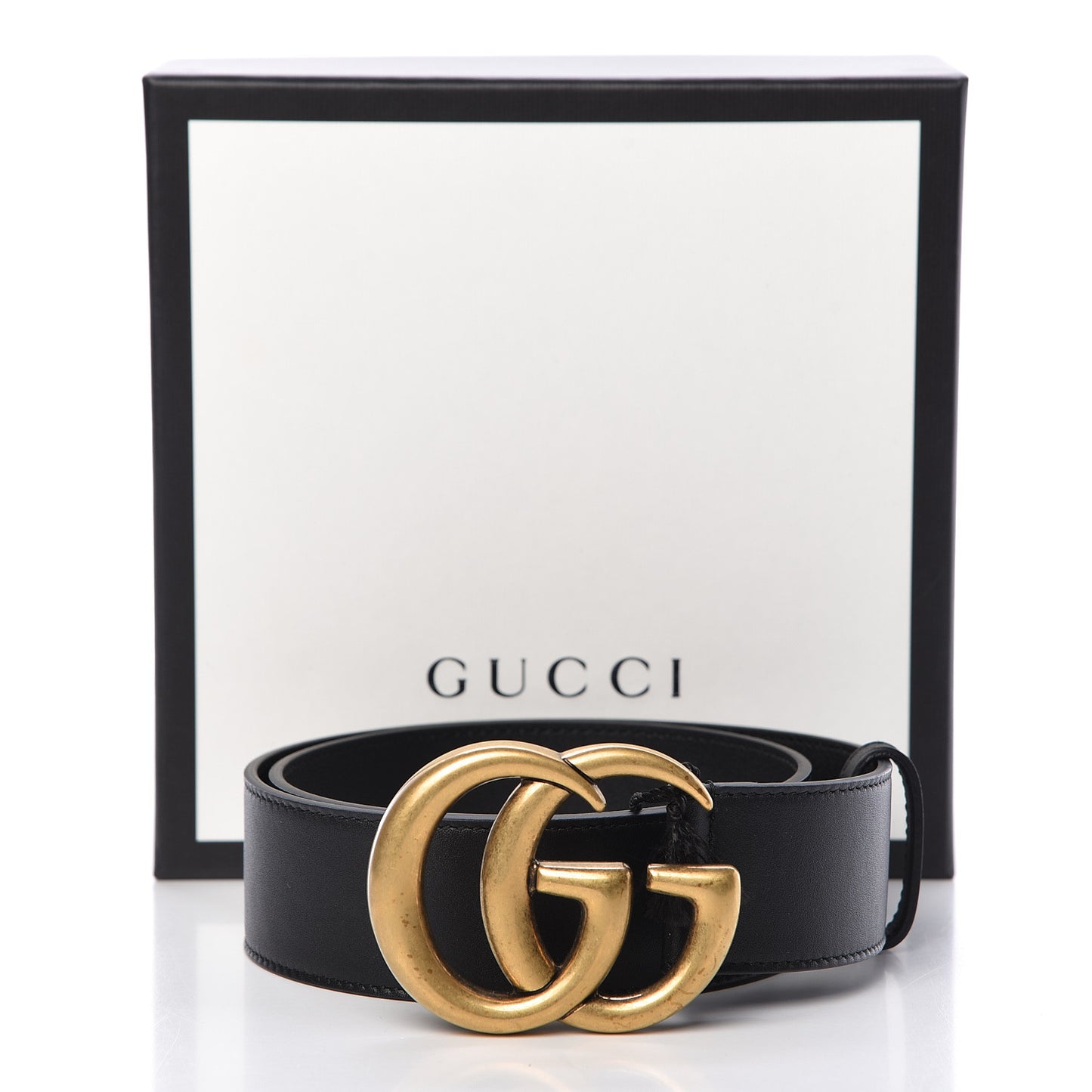 Calfskin Double G 40mm Belt 70 28 Black