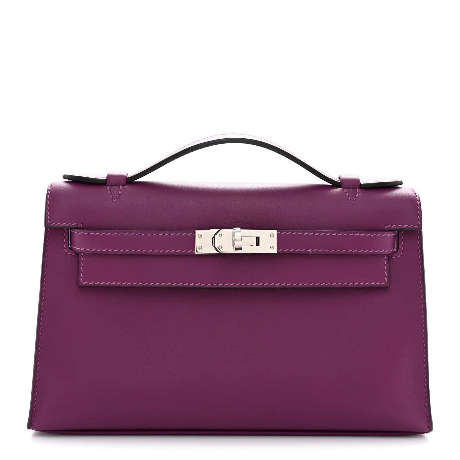 Hermes Swift Kelly Pochette Clutch Anemone 1 of 11