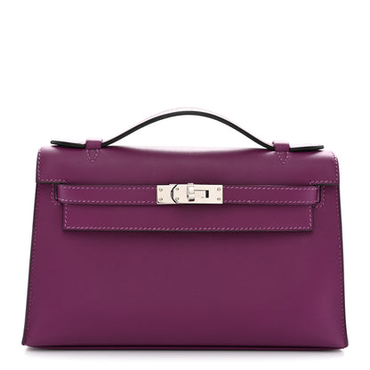 Hermes Swift Kelly Pochette Clutch Anemone 1 of 11