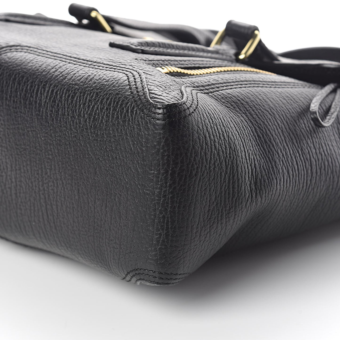 3.1 Textured Calfskin Medium Pashli Satchel Black